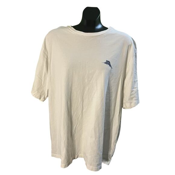 Tommy Bahama “Sailgating” Graphic T-Shirt Men’s XXL White Short Sleeve Relax Fit - Picture 2 of 7
